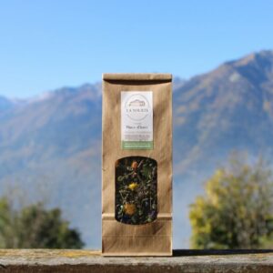 tisane maux d'hiver serpolet tussilage mauve soins naturopathie nature ferme bio yourte végétale saint françois longchamp savoie bien être