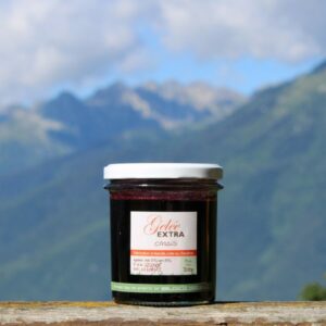 gelée de cassis de la yourte permaculture nature ferme bio yourte végétale saint françois longchamp savoie