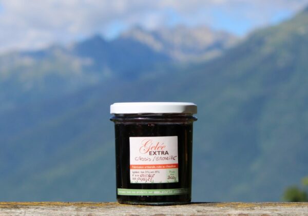 gelée de cassis groseille de la yourte permaculture nature ferme bio yourte végétale saint françois longchamp savoie